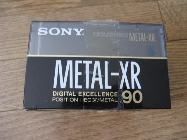 Sony Metal XR90 Rare blank audio cassette tapes / K7 NEW/NEUF dans Autre  à Ville de Montréal