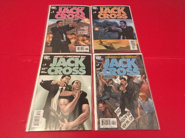DC Jack Cross (2005) 1-4 complete series in Comics & Graphic Novels in Edmonton