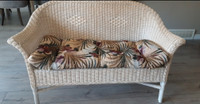 Wicker Couch