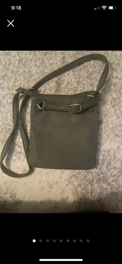 Crossbody Bag olive green , View more
