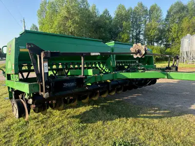Nice John Deere 1560 grain drill that has not been used much. Comes with upgraded seed boots less th...