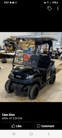 2022 FTR Electric golf cart