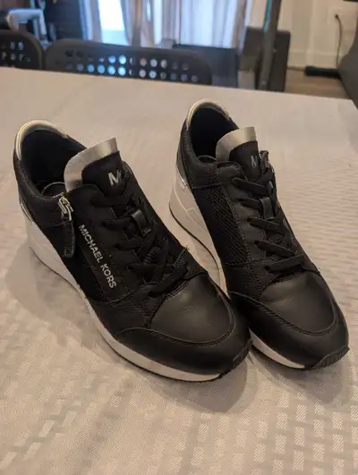 Michael Kors wedge sneakers women's size 8 , View more