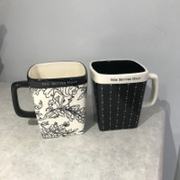 His Better Half & Her Better Half Hallmark Coffee Mugs Cups