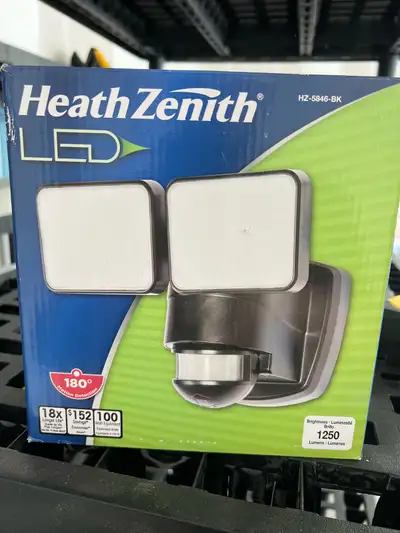 New in box. LED motion light $50 obo