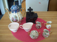 Minature Queen STOVE/Tuscan Cream and Sugar+MORE* SEE EACH PRICE