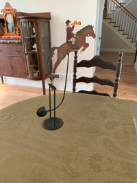 Equestrian Custom Ironwork Pendulum Art