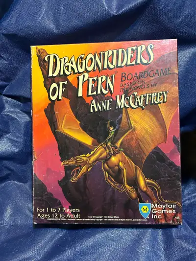 Dragonriders of Pern Boardgame 1989, View more