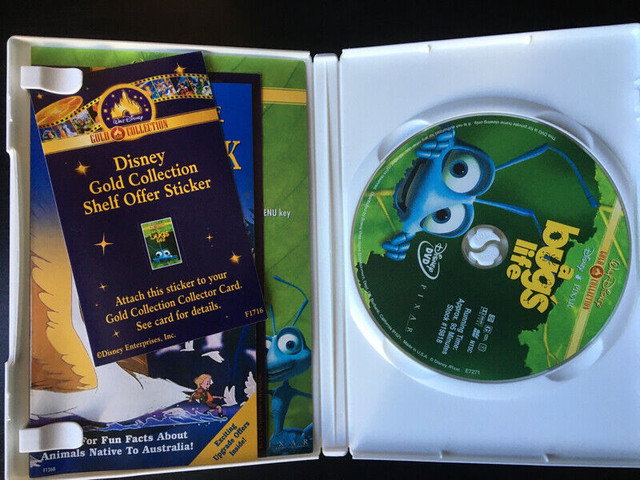 DVD - A BUG'S LIFE (widescreen, en anglais seulement) dans CD, DVD et Blu-ray  à Ville de Montréal - Image 3