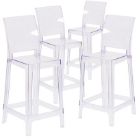 Ghost Bar Stools - Set of Four