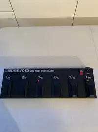 REDUCED PRICE Boss FC-50 midi foot controller