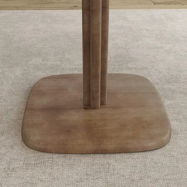 Solid rubberwood dining Table  4ppl  Modern Kitchen Table in Dining Tables & Sets in Markham / York Region - Image 11