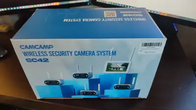Solar Security Camera with Touchscreen Monitor(Wireless)(New), View more