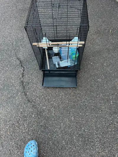 Bird cage used only 1 month, View more