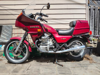 1981 Honda GL500 Silver Wing Interstate w. saddlebags & fairing