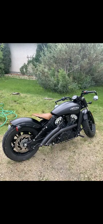 Selling my 2019 Indian scout bobber. Bike has a rebuild title but has not given one single issue in...