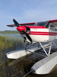 Cessna 175 floatplane 