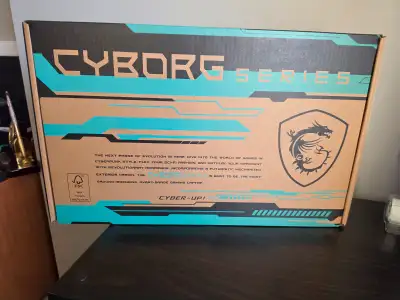 ***GAMING LAPTOP ***MSI CYBORG 17 INTEL CORE 7***B2RWFKG-055CA, View more