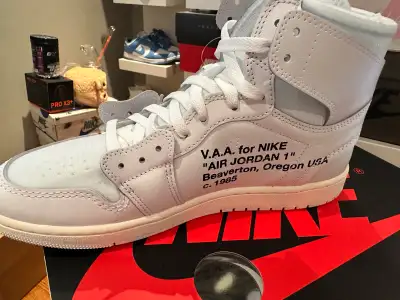 Nike Jordan 1 Alaska Virgil size 11, View more
