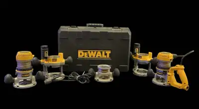 Dewalt Fixed Base/Plunge Router Combo Kit, View more