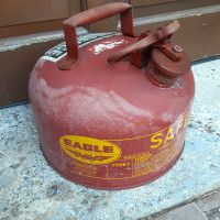 Antique oil can
