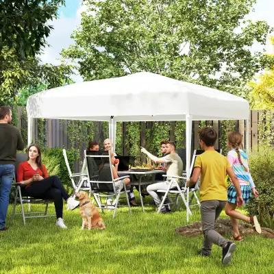 10 x 10ft Folding Pop Up Tent Outdoor Gazebo Canopy, View more
