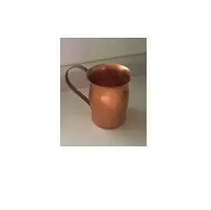 Vintage Coppercraft Guild Solid Copper Pitcher with Brass Handle, can be used as a kettle to boil wa...