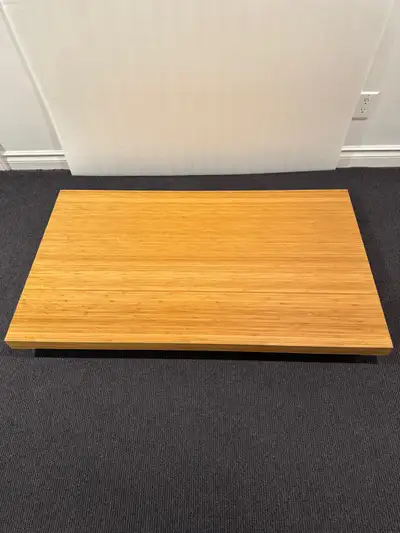 Bamboo desk top 48” x 28” x 2.25” thick, View more