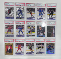 PSA Hockey Cards Bedard, McDavid, and more 