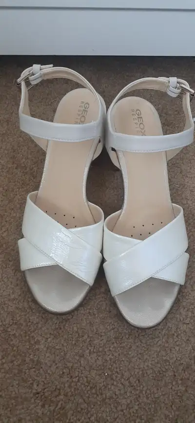 Selling a lovely expensive pair of Geox sandals., View more