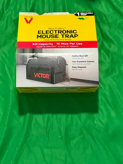 Victor M260 Indoor Multi-Kill Humane Electronic Mouse Trap, View more