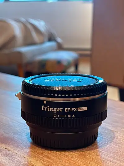 Fringer EF-FX Pro II Auto Focus Lens Adapter Fuji to Canon