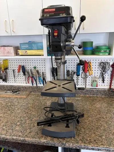 Craftsman 10-Inch Drill Press - Excellent Condition, View more