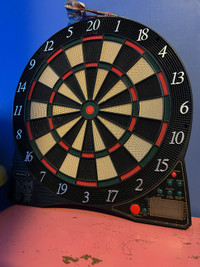 Electronic Dart Board with set of 3 Darts 