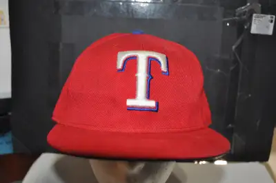 Texas Rangers New Era 59 Fifty 7 3/8 Official Baseball Red Snapb, View more