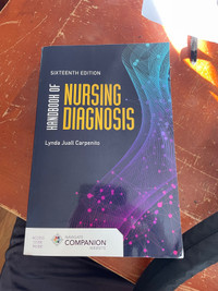 Handbook of Nursing Diagnosis: 16th Editon 