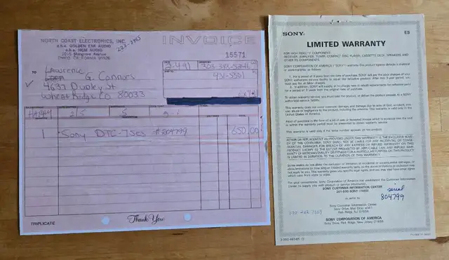 Sony DTC-75ES Digital Audio Tape Deck Instructions. in Stereo Systems & Home Theatre in Markham / York Region - Image 5