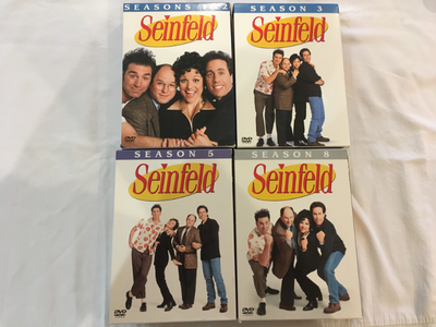 Seinfeld Seasons 1,2, 3, 5, and 8 Complete DVD Boxsets, View more