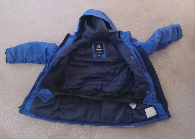 Kids Winter Jacket- Blue- Ripzone-Waterproof in Kids & Youth in Oshawa / Durham Region - Image 4
