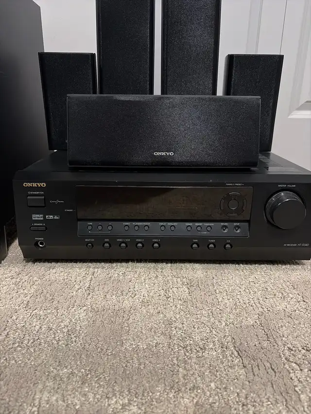 Onkyo HT-S340 Home Theatre System in Stereo Systems & Home Theatre in Strathcona County - Image 3