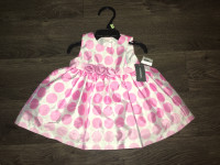 Toddler polka dot dress - brand new