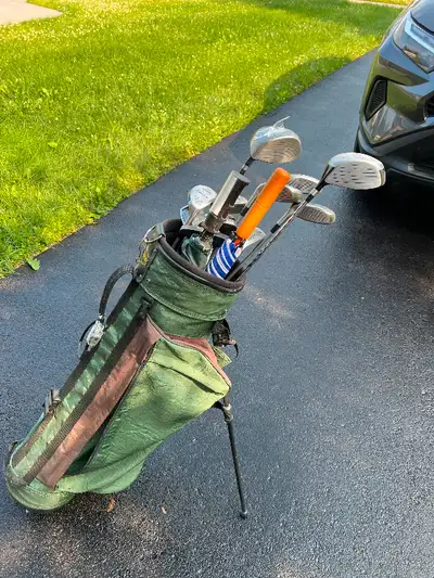 Used golf clubs …