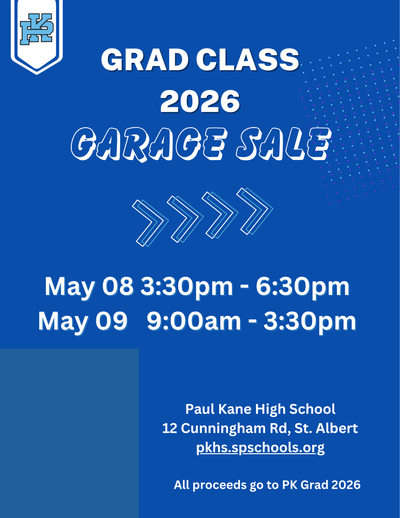 A BIG HUGE GODZILLA PKHS Grad Garage Sale & E-Waste Event 2026, View more