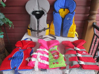 Selection of Childs/Youths Life Jackets