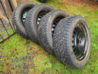 Set of general  aliimax artic  215  50R17 snow tires
