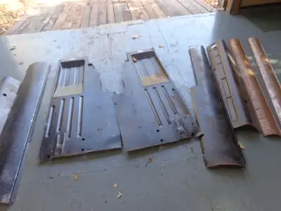 plancher +sills + rocker panels neuf fabriquer par Martin Roby uk pour etype swb pas 2+2