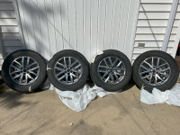 Winter Tires with Aluminum GM OEM Wheels Set