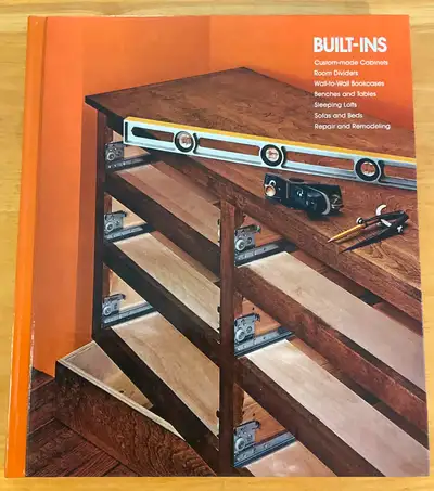 Built-Ins, Hard Cover Book. Custom made cabinets, room dividers, bookcases, sofas and beds, more (Se...