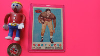 1959 Topps CFL NORM KWONG (2nd Yr. ) Card #40 (Eskimos)
