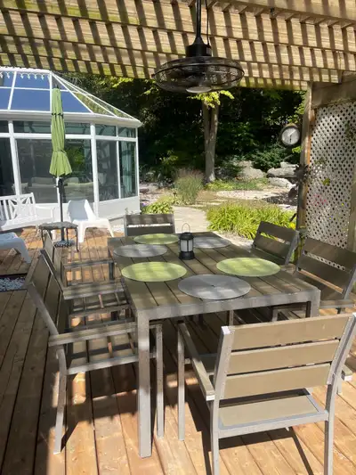 Patio Dinning 7 piece set, View more